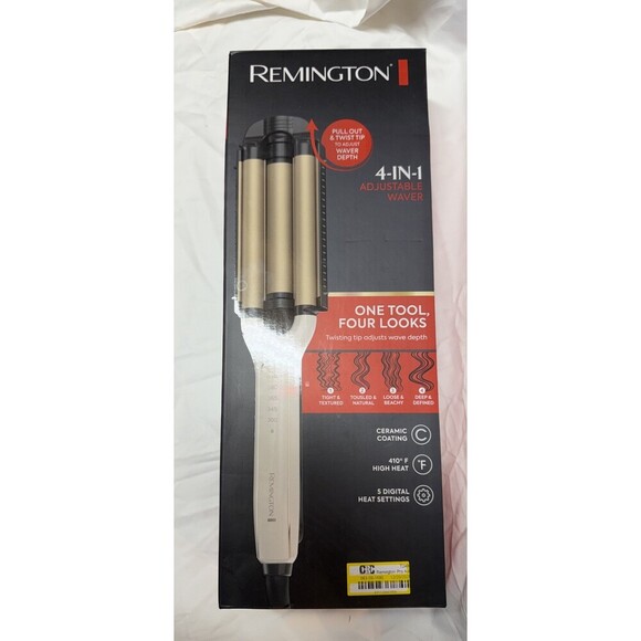 Remington Other - Remington 4 In 1 Adjustable Hair Waver Deep Waver - Brand New, Never used